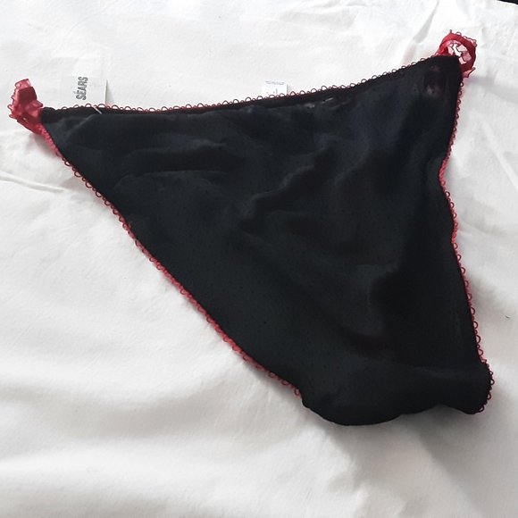 New with Tag Delta Burke Underwear Black and Red size 9 2xl - Picture 4 of 5